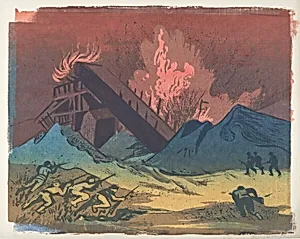 Untitled (World War II Scene)