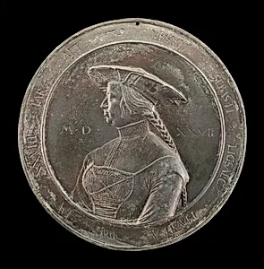 Ursula Saemftl, 1499-1551, Second Wife of Sebastian Liegsalz 1522 by Friedrich Hagenauer