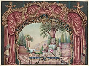 Vaudeville Stage Set