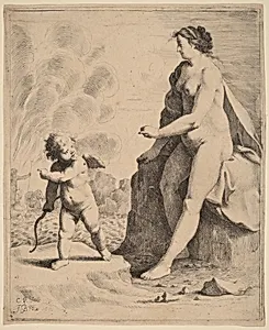 Venus and Cupid