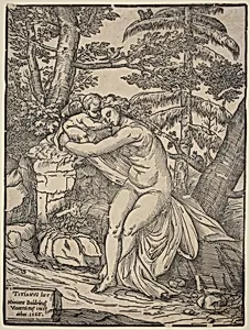 Venus and Cupid