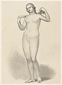 Venus Aphrodite, by Alcamanes by Richard James Lane after John Flaxman