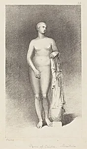 Venus of Cnidos, by Praxiteles by George Childs after John Flaxman