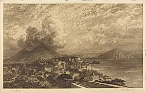 Vesuvius from the Bay of Naples