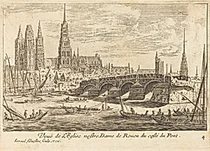 Veue de l'Eglise nostre Dame de Rouen