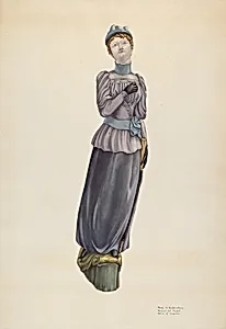 "Victorian Lady" Figurehead