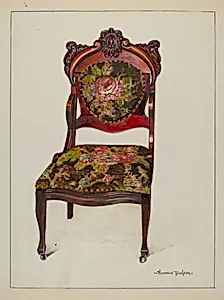 Victorian Upholstered Chair