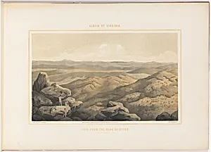 View from the Peak of Otter, No. 1