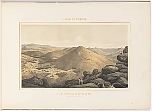 View from the Peak of Otter, No. 2