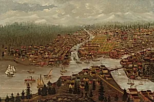 View of Aberdeen, Washington