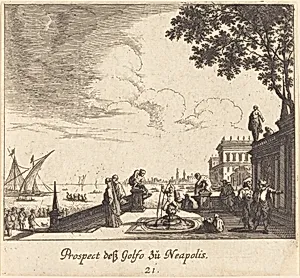 View of Gulf of Naples