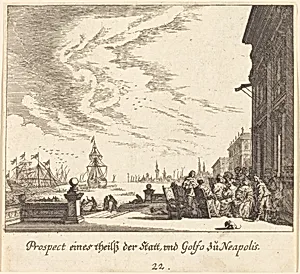 View of Gulf of Naples