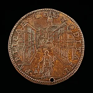 View of the Uffizi and the Palazzo Vecchio [reverse]