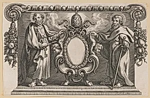 Vignette for a Book Dedicated to Pope Urban VII