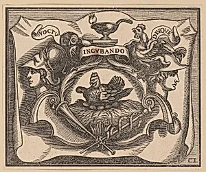 Vignette for the Title Page of C. Peregrino, Principes Hollandiae et Zelandiae