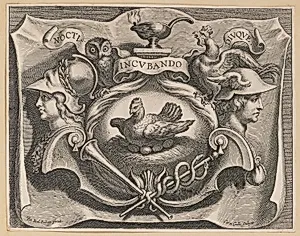 Vignette for the Title Page of Martinus Bonacina, Opera Omnia