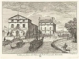 Villa Foscari Vista di Fianco