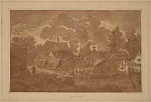 Village with Pond