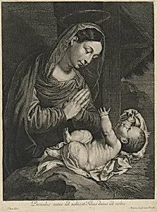 Virgin Adoring the Child