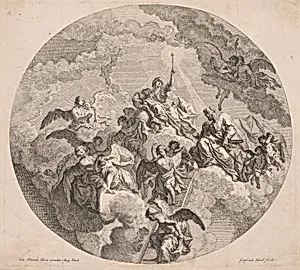 Virgin Enthroned in Glory with Saint Peter