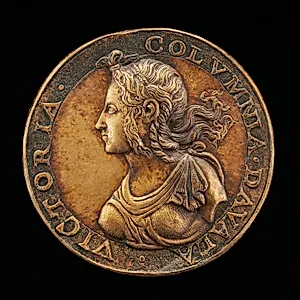 Vittoria Colonna, c. 1490-1547, Wife of Francesco d'Avalos 1507 by Italian 16th Century
