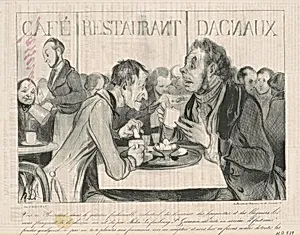 Vois-tu Bertrand... by Honoré Daumier