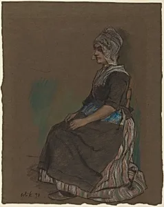 Volendam Girl in Costume