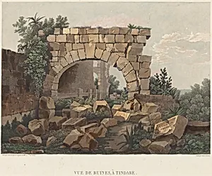 Vue de Ruines, à Tindare