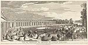 Vue du Chateau de Trianon du Cote du Parterre