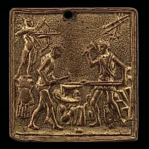 Vulcan Forging the Arrows of Cupid