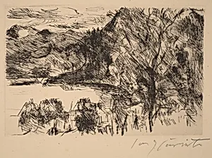 Walchensee mit Jochberg (Walchensee with Jochberg)