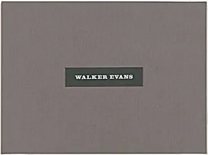 Walker Evans: Selected Photographs