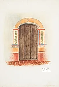 Wall Painting and Door (Interior)