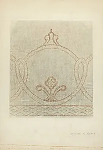 Wall Painting (Restoration Drawing)