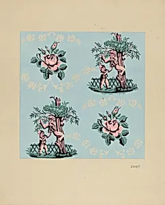 Wall Paper ("The Cherry Boy")