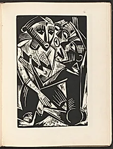 Weib vom Manne begehrt (Woman Desired by Man) from Deutsche Graphiker der Gegenwart (German Printmakers of Our Time)