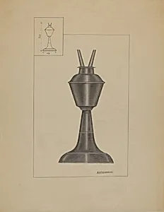 Whale Oil Lamp