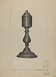 Whale Oil Lamp