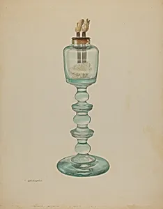 Whale Oil Lamp