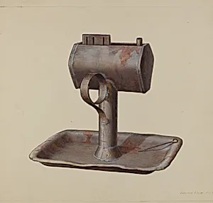 Whale Oil Lamp