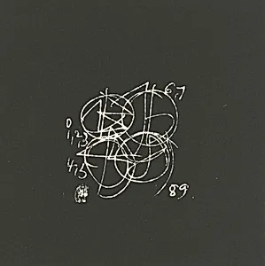 White Numbers Zero Through Nine III