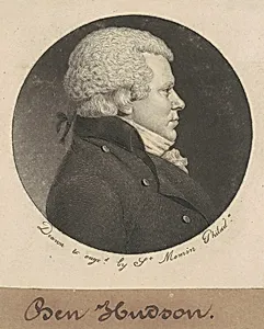 William Hudson by Charles B. J. Févret de Saint-Mémin