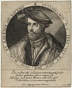 William V, Duke of Julich and Cleves by Heinrich Aldegrever