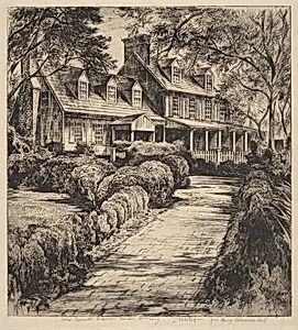 Williamsburg, Coke-Garrett Boxwood Garden