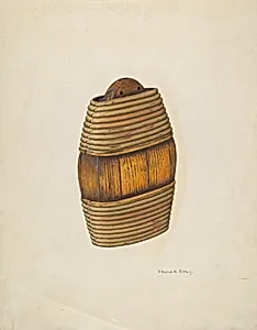 Willow-Bound Flask