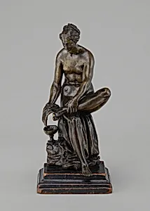 Woman Bathing Her Foot