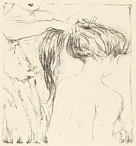 Woman Combing Her Hair, in Daphnis et Chloé by Pierre Bonnard