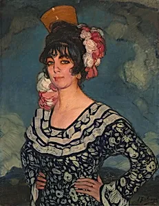 Woman in Andalusian Dress