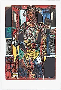 Woman in Interior