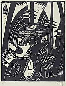 Woman in the Woods (Frau im Wald)